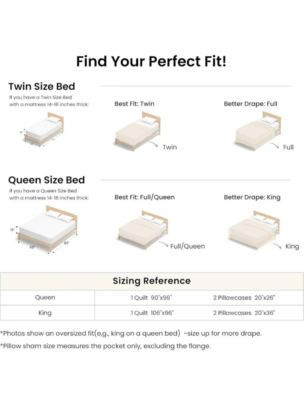 Queen Size 100% Cotton Quilt Set - Lightweight Striped Coverlet & 2 Pillow Shams